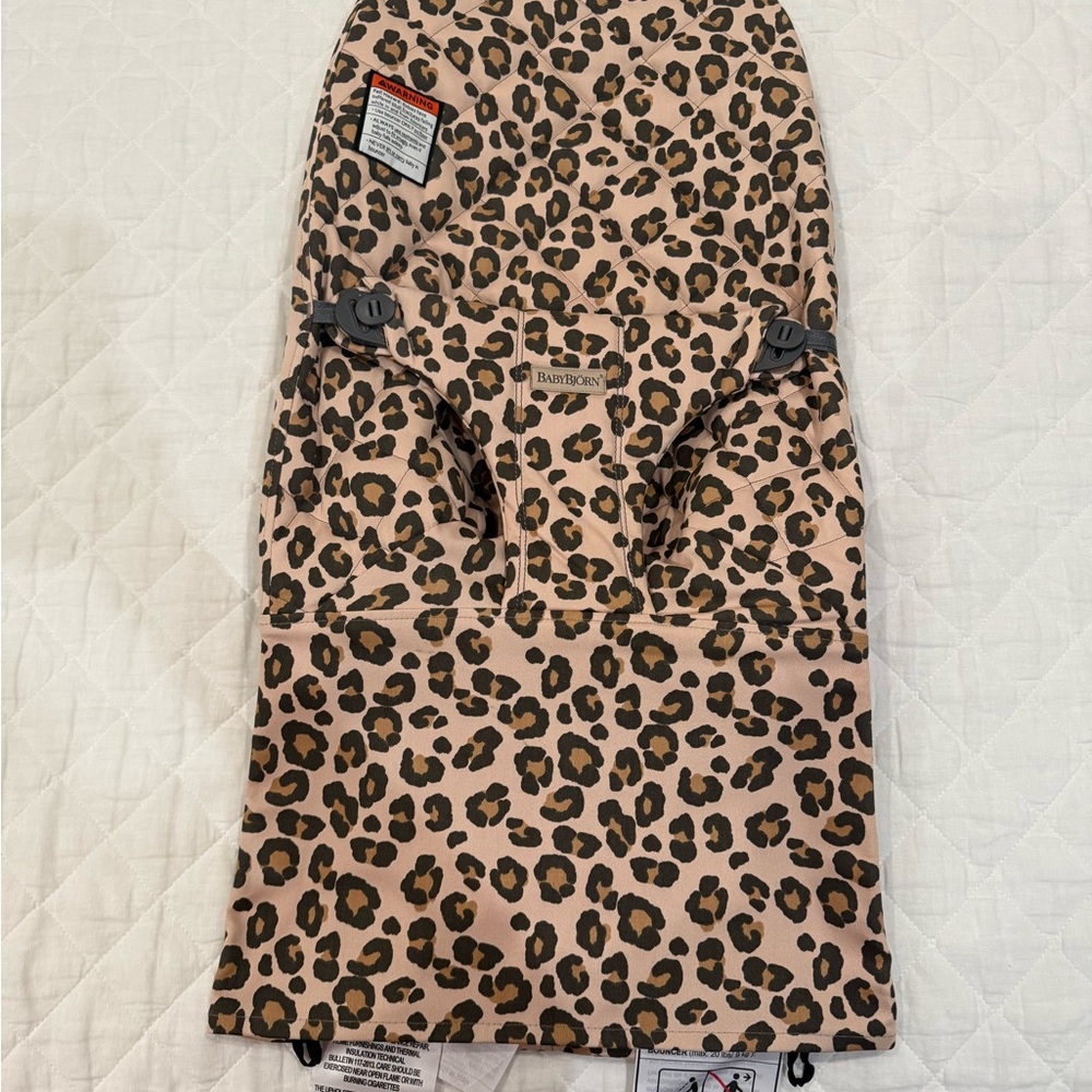 BabyBjorn extra cover for bouncer - Leopard print